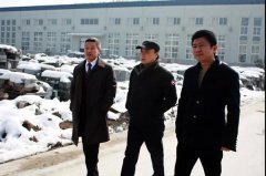 福寿园国际集团组团踏雪来访，浙江亿万先生赢盛赞