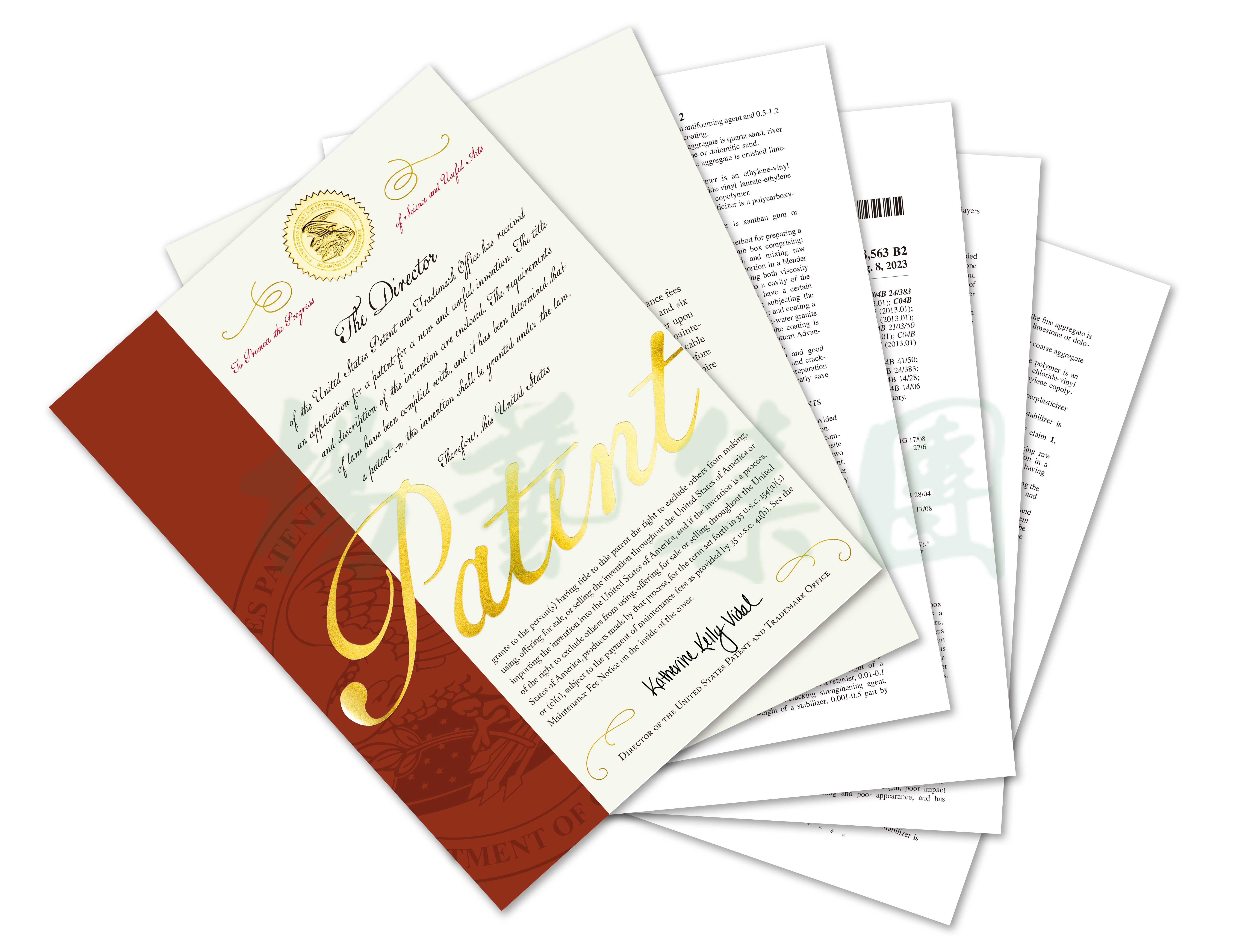 美国专利：聚合物水泥花岗岩复合墓箱及其制作方法