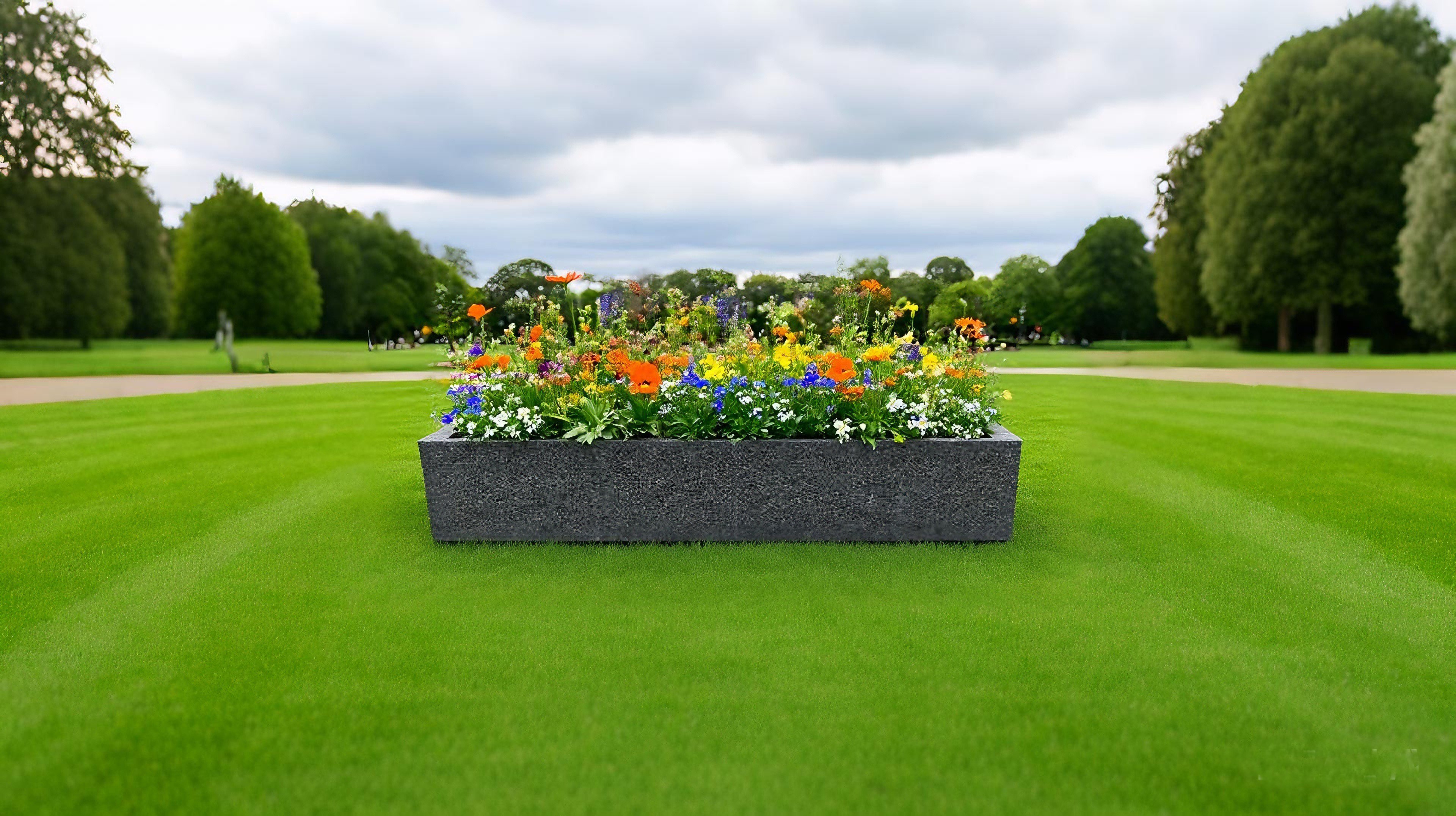 无机仿真石花箱：以永恒之美，守护每一季绽放